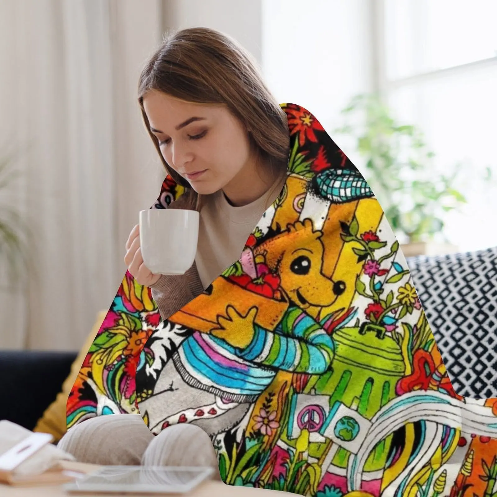 Koc Urban Farm Time, miękki ko – Urban Farming Home recenzja i cena