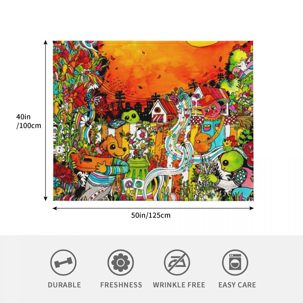 Koc Urban Farm Time, puszysty  – Urban Farming Home recenzja i cena